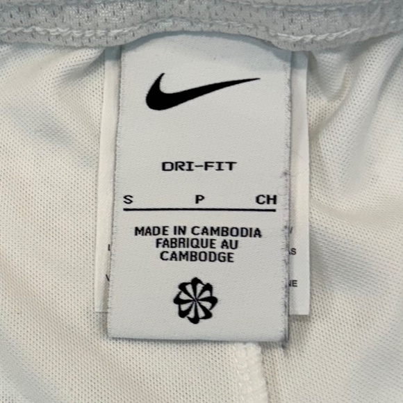 Nike Dri-FIT White Unlined Running Shorts - Size S - Picture 3 of 4